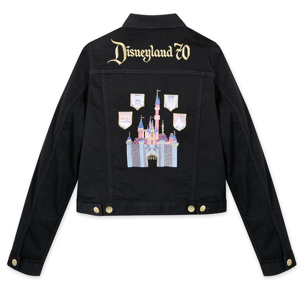 Sleeping Beauty Castle Denim Jacket for Women &ndash; Disneyland 70th Anniversary