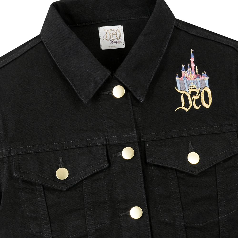 Sleeping Beauty Castle Denim Jacket for Women &ndash; Disneyland 70th Anniversary