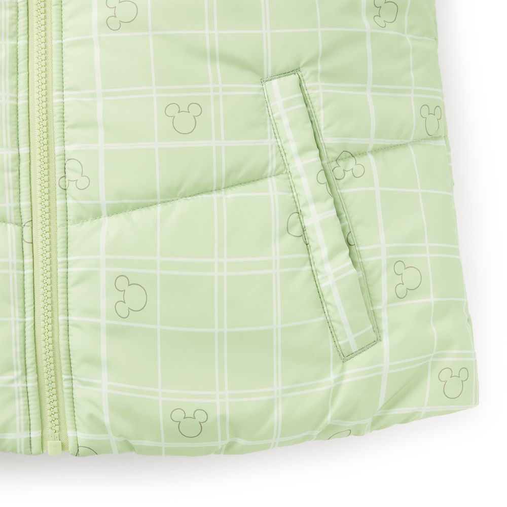 Mickey Mouse Icon Puffy Vest for Women