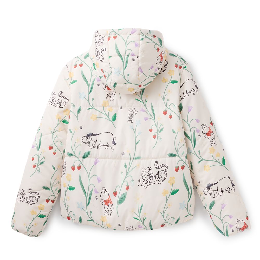 Winnie the Pooh and Pals Hooded Puffy Jacket for Women