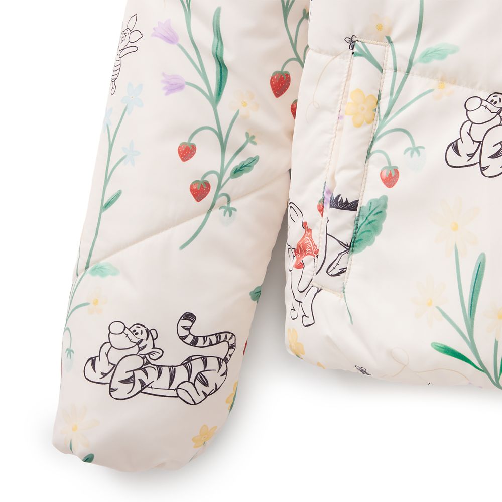 Winnie the Pooh and Pals Hooded Puffy Jacket for Women
