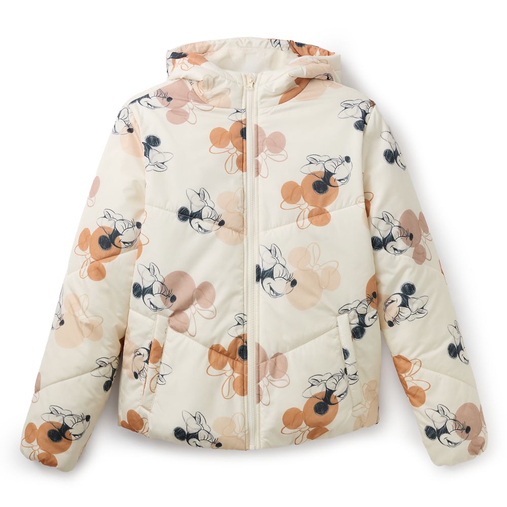 Minnie Mouse Hooded Puffy Jacket for Women Official shopDisney