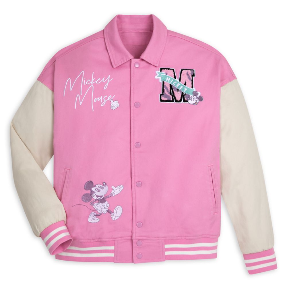 Mickey Mouse Varsity Jacket for Women by Her Universe | Disney Store