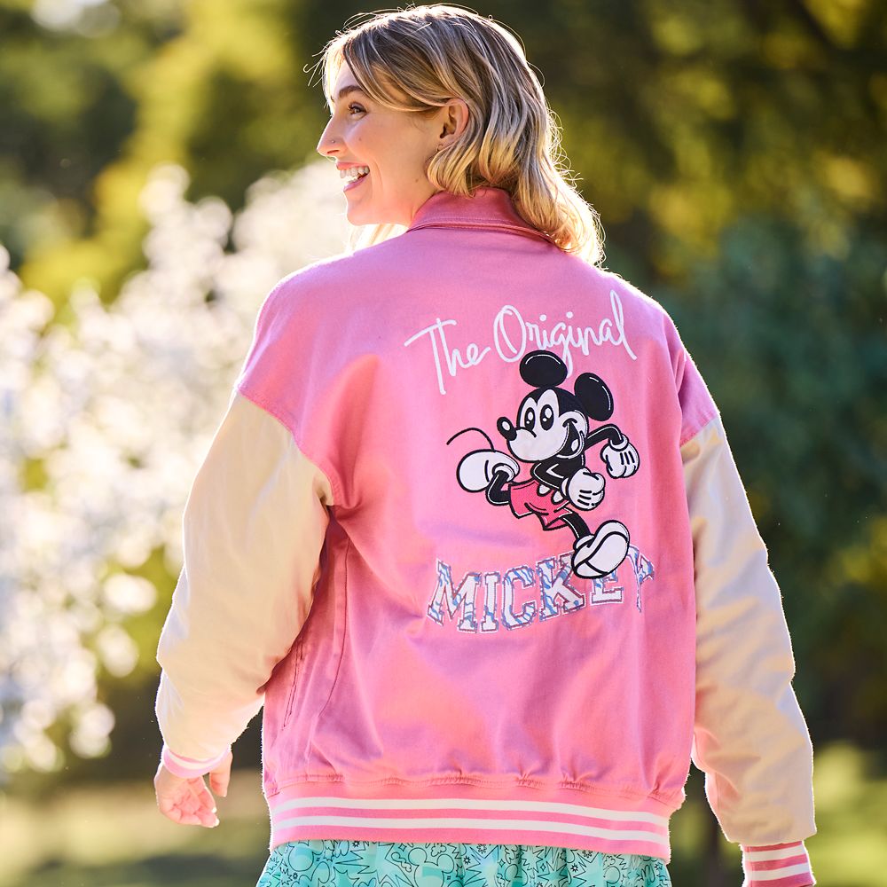 Mickey Mouse Varsity Jacket for Women by Her Universe | Disney Store
