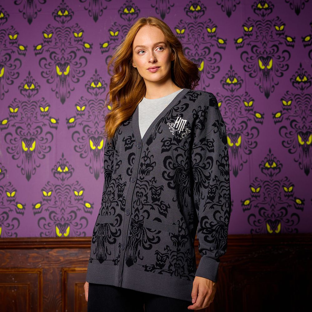 The Haunted Mansion Wallpaper Cardigan Sweater for Women by Her Universe Exclusive Official shopDisney