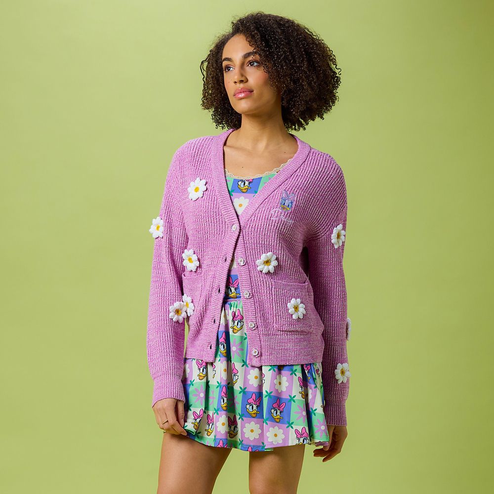 Daisy Duck Cardigan Sweater for Adults by Her Universe