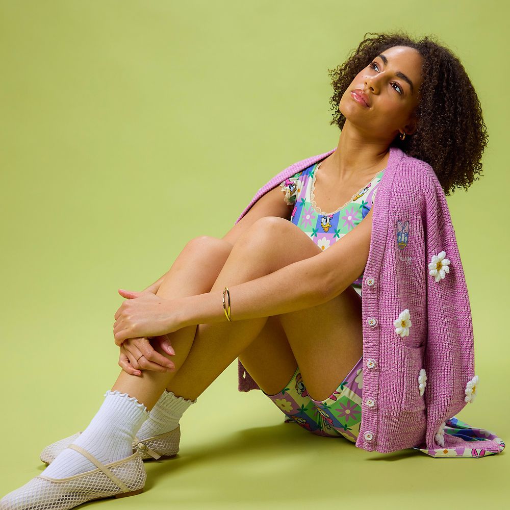 Daisy Duck Cardigan Sweater for Adults by Her Universe