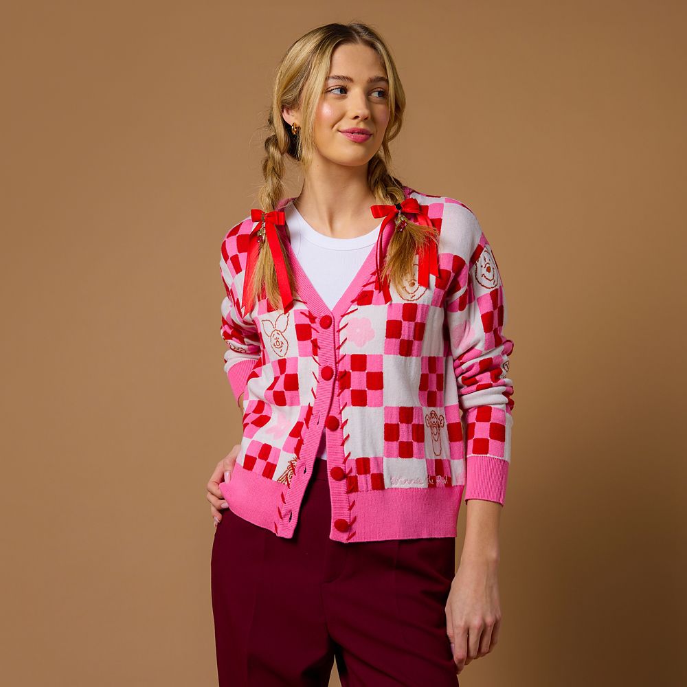 Winnie the Pooh and Pals Checkered Cardigan for Women &ndash; Exclusive