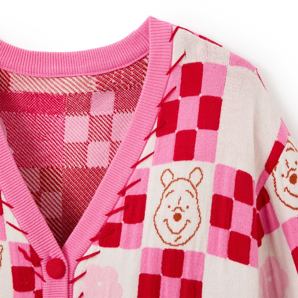 Winnie the Pooh and Pals Checkered Cardigan for Women &ndash; Exclusive