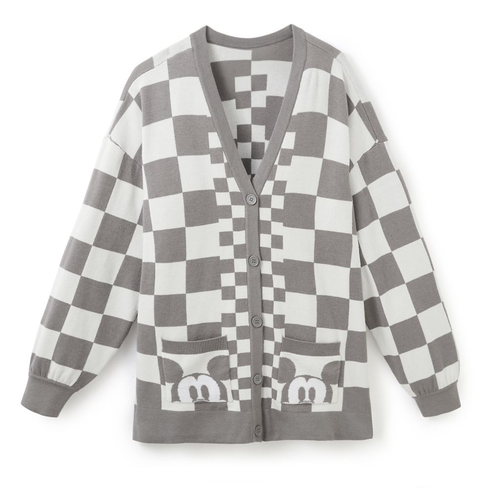 Mickey Mouse Checkered Cardigan for Women by Her Universe