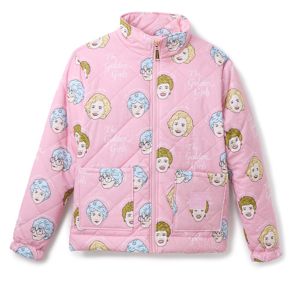 The Golden Girls Quilted Jacket for Adults by Cakeworthy 40th Anniversary Official shopDisney