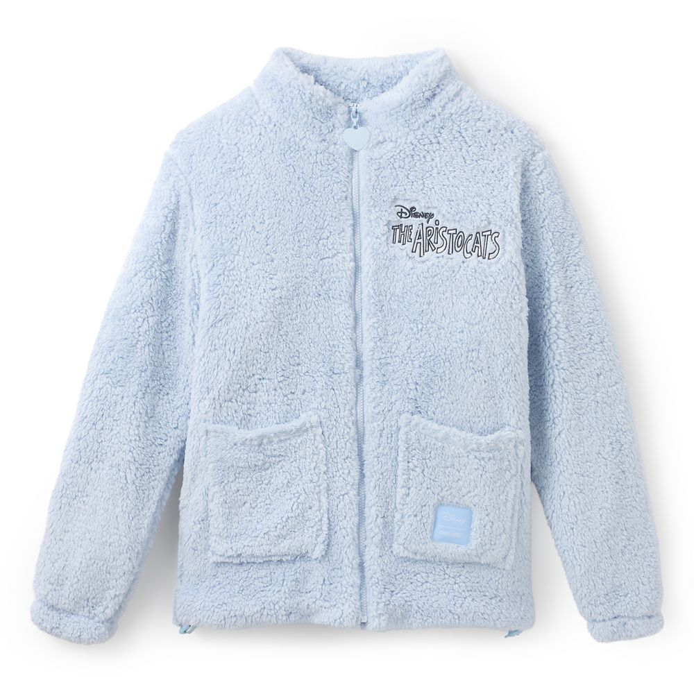 The Aristocats Sherpa Fleece Zip Jacket for Adults by Cakeworthy