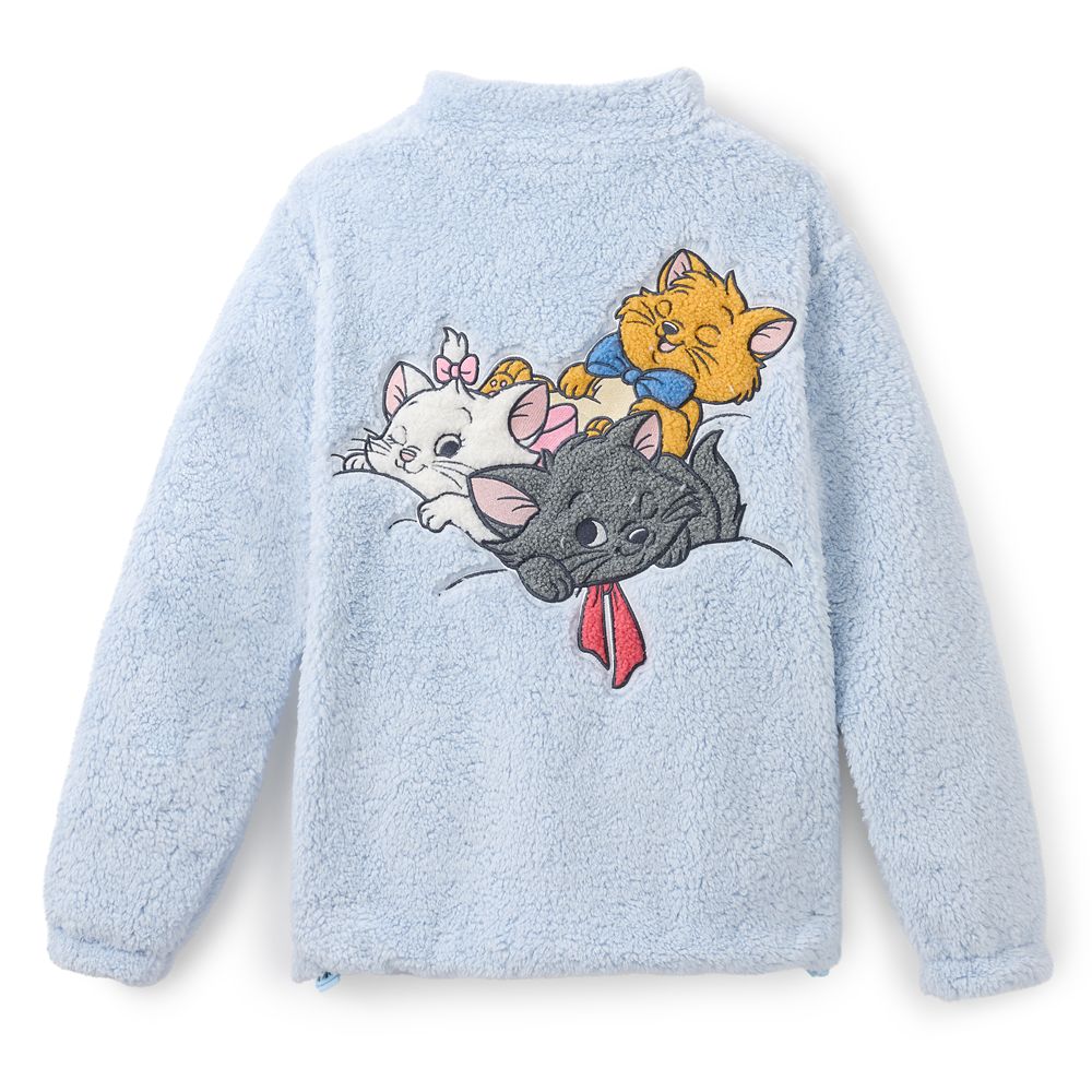 The Aristocats Sherpa Fleece Zip Jacket for Adults by Cakeworthy