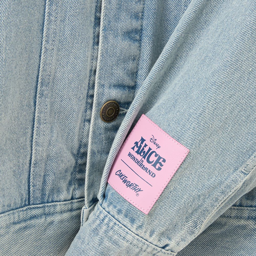 Alice in Wonderland 75th Anniversary Denim Jacket for Women by Cakeworthy