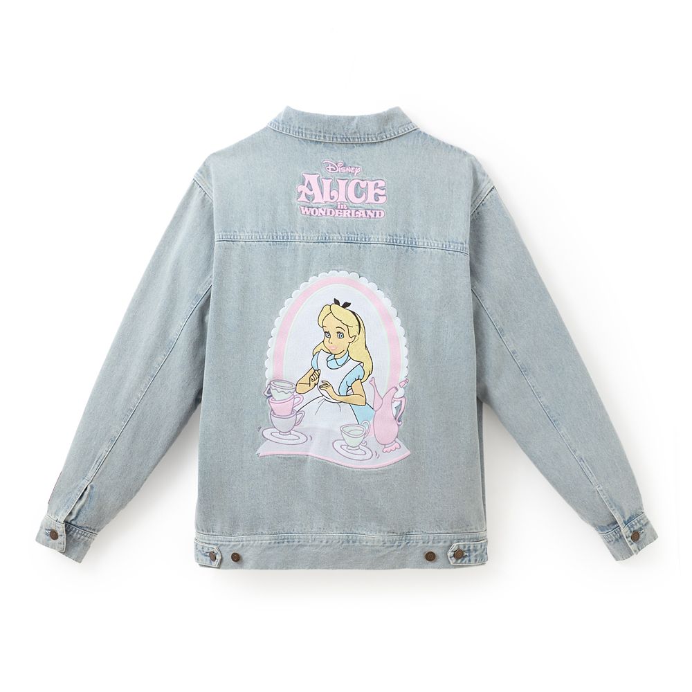 Alice in Wonderland 75th Anniversary Denim Jacket for Women by Cakeworthy