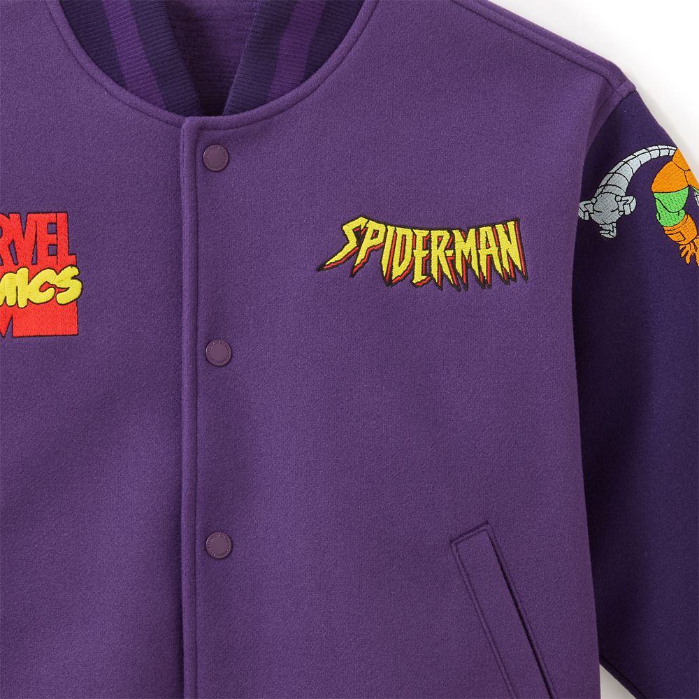 Spider-Man Varsity Jacket for Adults by Cakeworthy