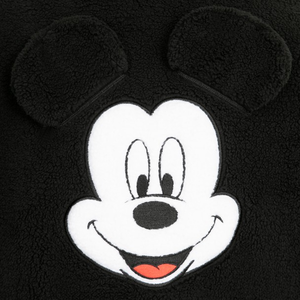 Mickey Mouse Fleece Zip Jacket for Adults by Cakeworthy Mickey Mouse Fleece Zip Jacket for Adults by Cakeworthy