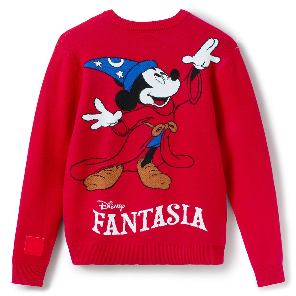 Sorcerer Mickey Mouse Cardigan Sweater for Women by Cakeworthy - Fantasia 85th Annivesary
