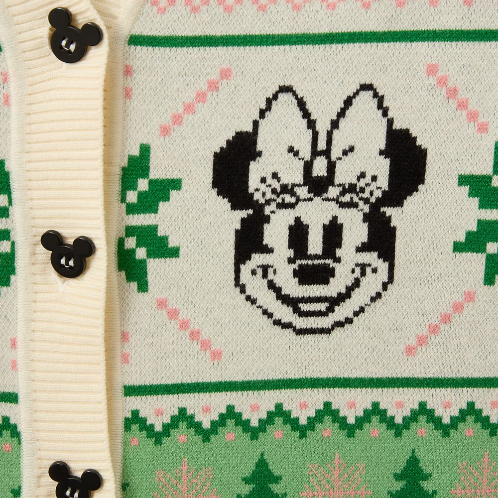Mickey Mouse and Friends Holiday Cardigan Sweater for Women