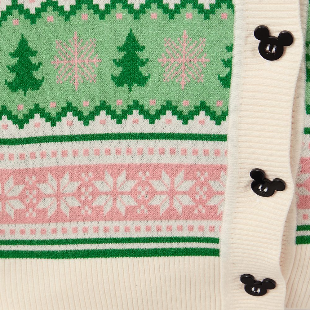 Mickey Mouse and Friends Holiday Cardigan Sweater for Women