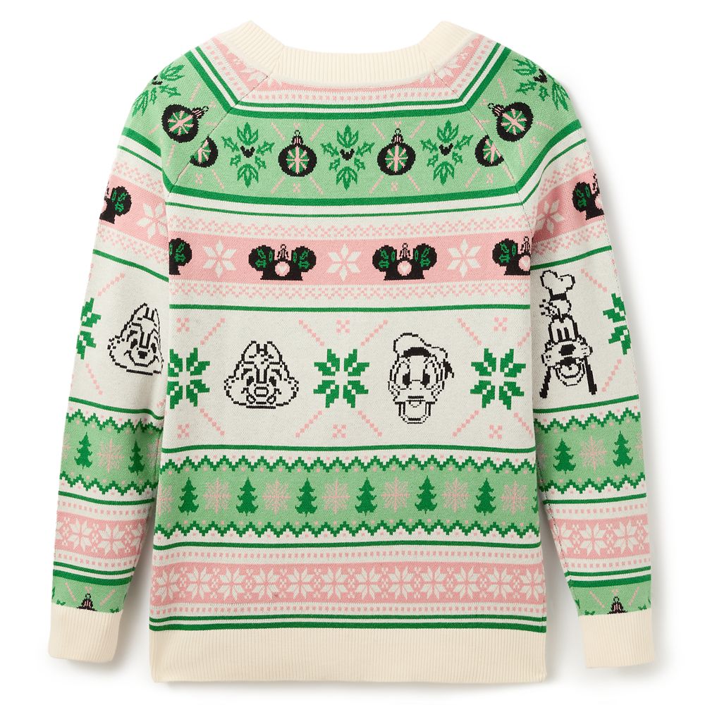 Mickey Mouse and Friends Holiday Cardigan Sweater for Women