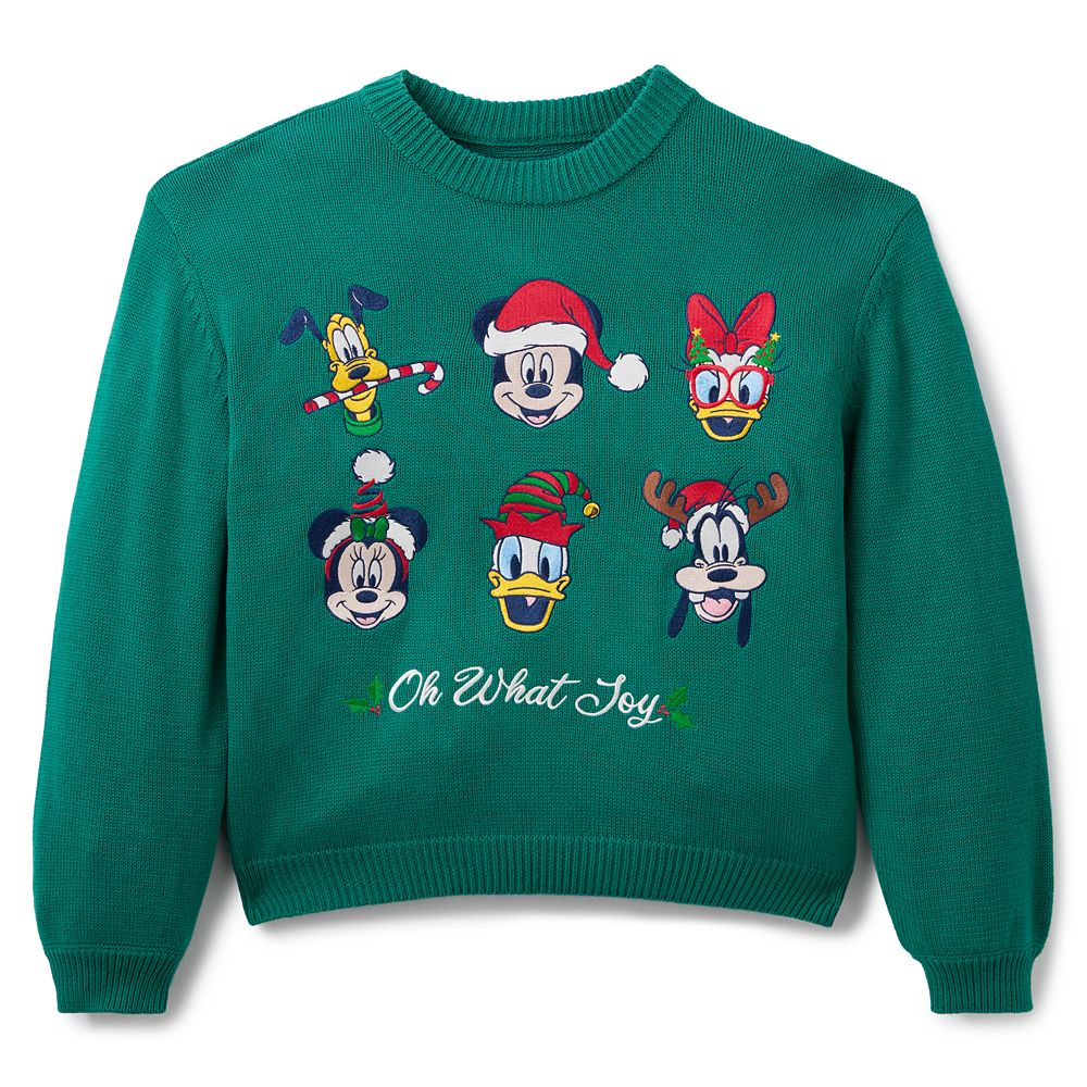 Mickey Mouse and Friends Oh What Joy Sweater for Women Official shopDisney