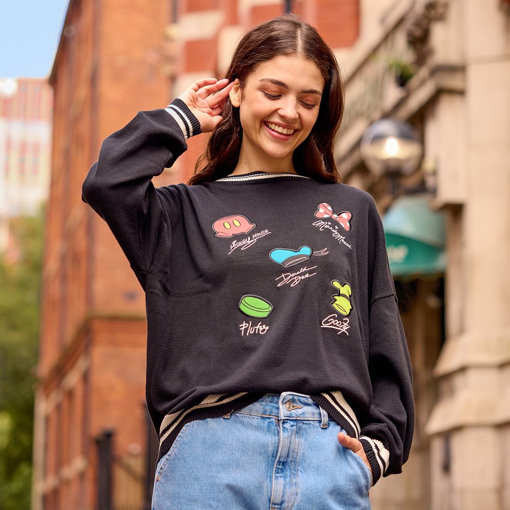 Mickey Mouse and Friends Signature Pullover Knit Sweater for Women - Exclusive