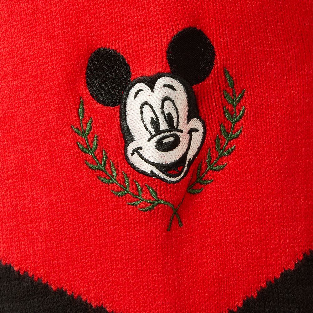 Mickey Mouse Collegiate Pullover Knit Sweater for Women &ndash; Exclusive