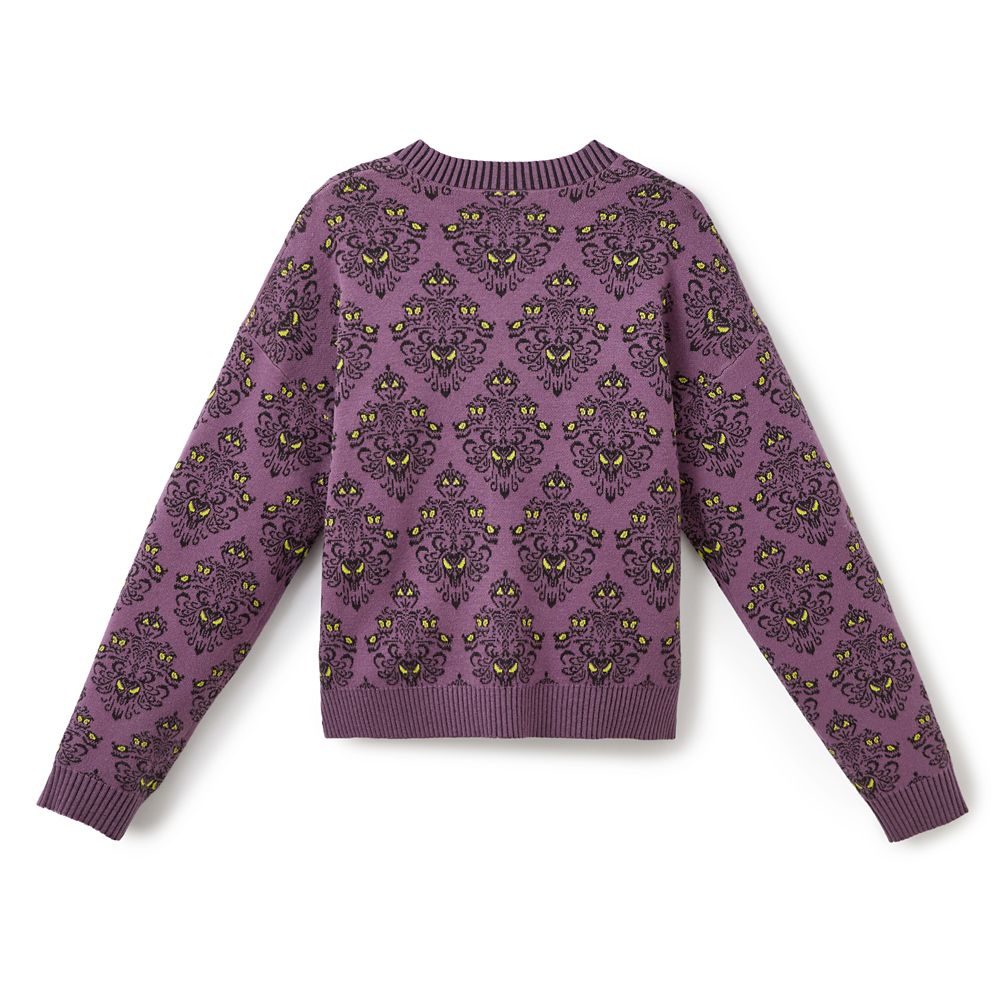 The Haunted Mansion Wallpaper Cardigan for Women
