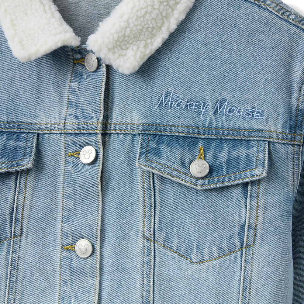 Mickey Mouse Denim Jacket for Women
