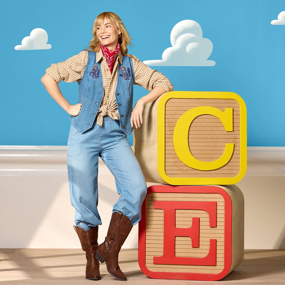 Toy Story Denim Vest for Women