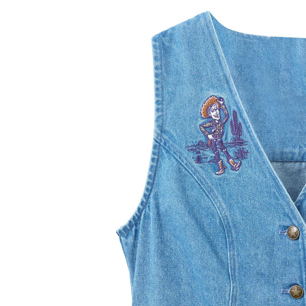 Toy Story Denim Vest for Women