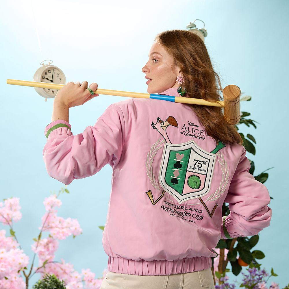 Alice in Wonderland 75th Anniversary Zip Jacket for Women &ndash; D23: The Ultimate Disney Fan Event