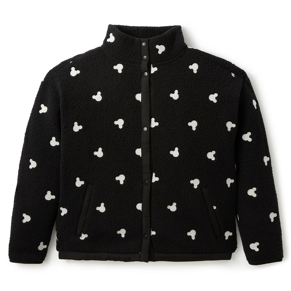 Mickey Mouse Icon Polar Fleece Jacket for Women Official shopDisney