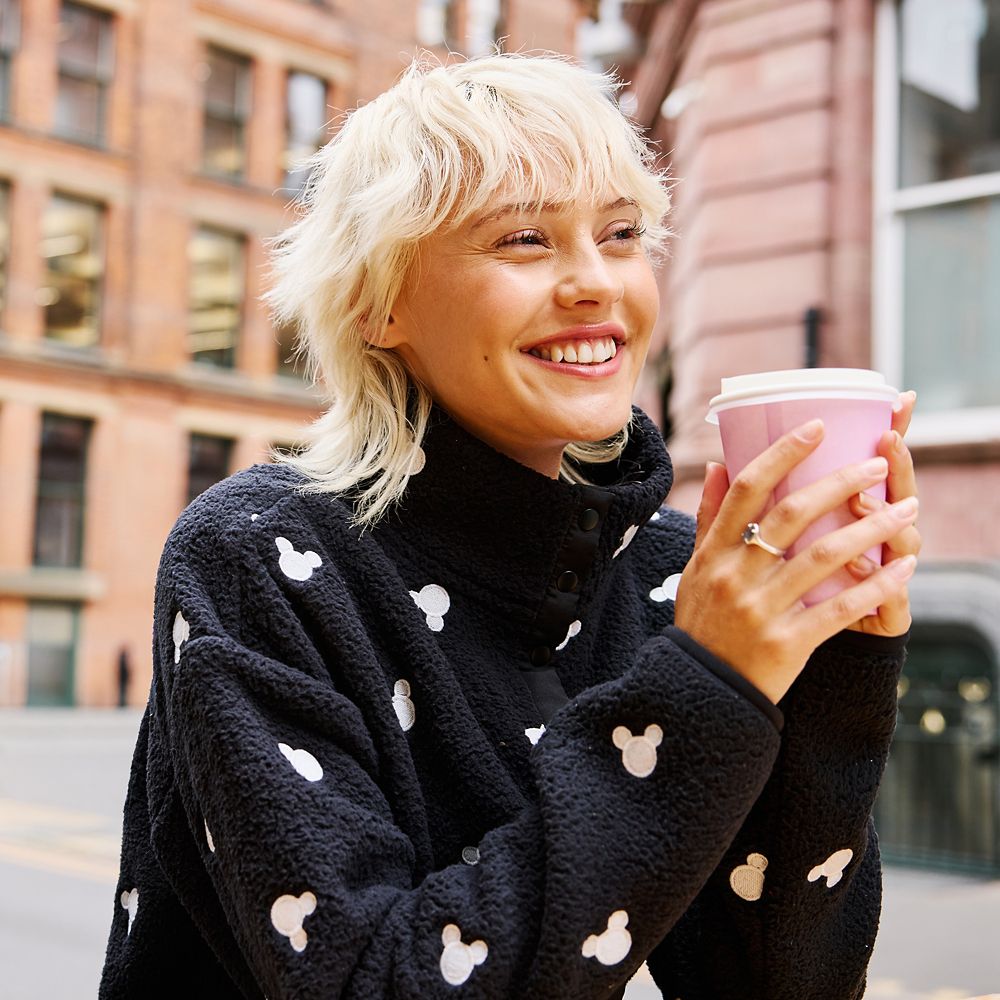 Mickey Mouse Icon Polar Fleece Jacket for Women