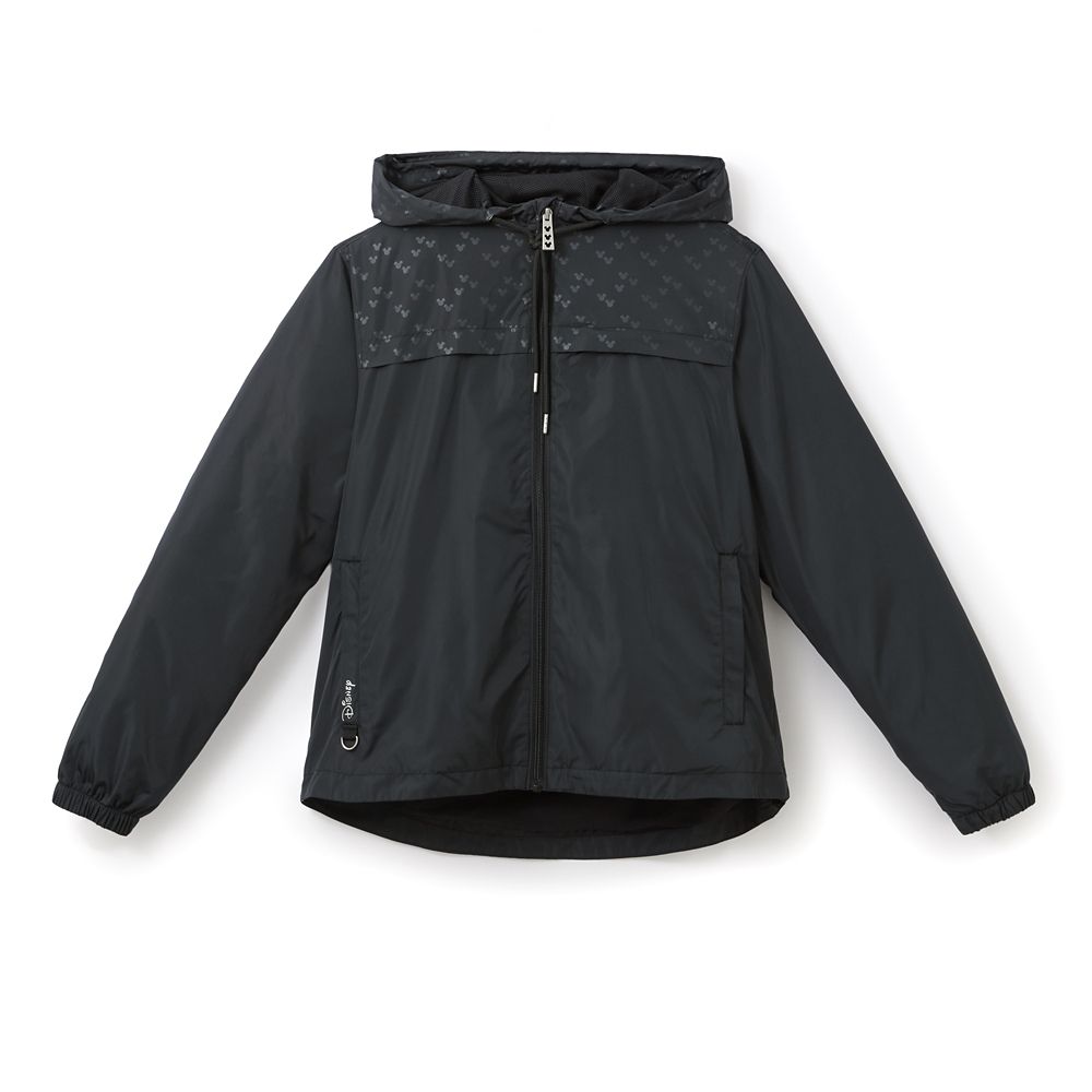 Mickey Mouse Icon Zip Packable Hooded Rain Jacket for Women