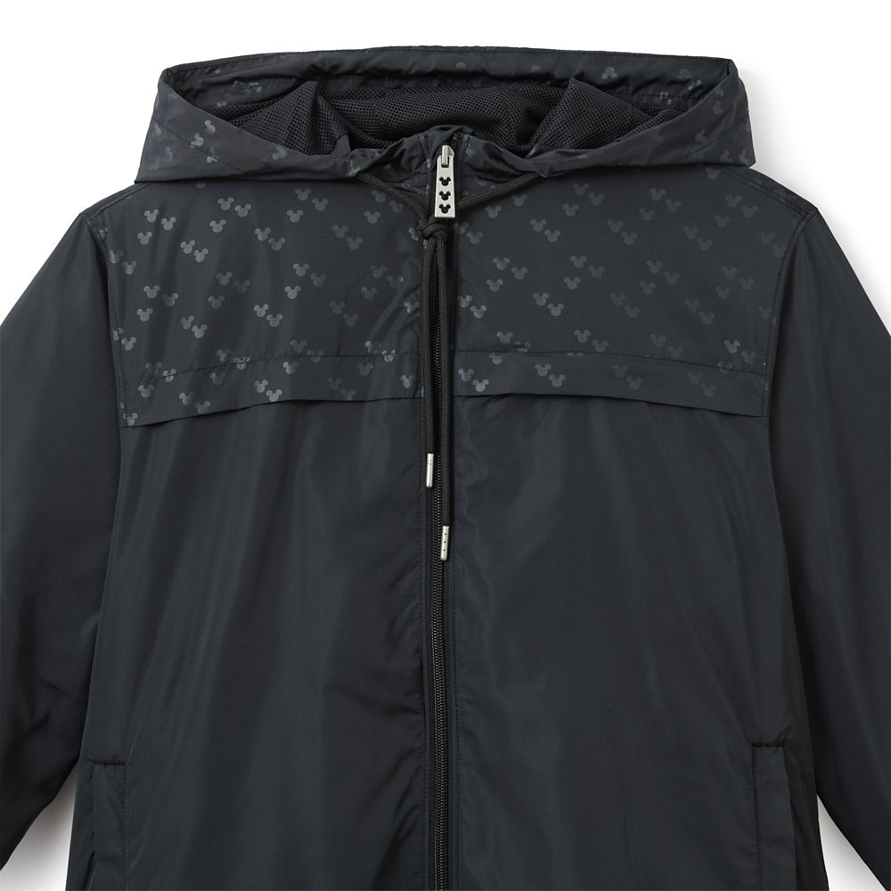 Mickey Mouse Icon Zip Packable Hooded Rain Jacket for Women