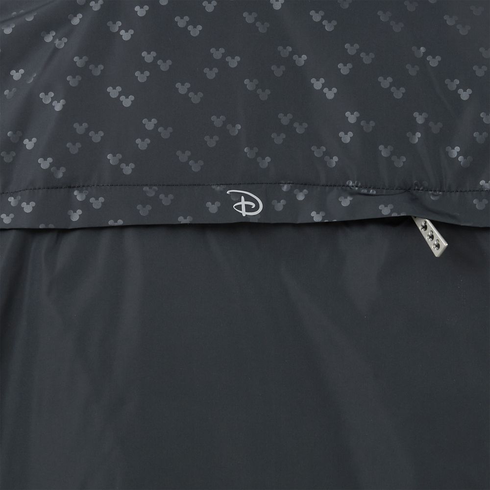 Mickey Mouse Icon Zip Packable Hooded Rain Jacket for Women