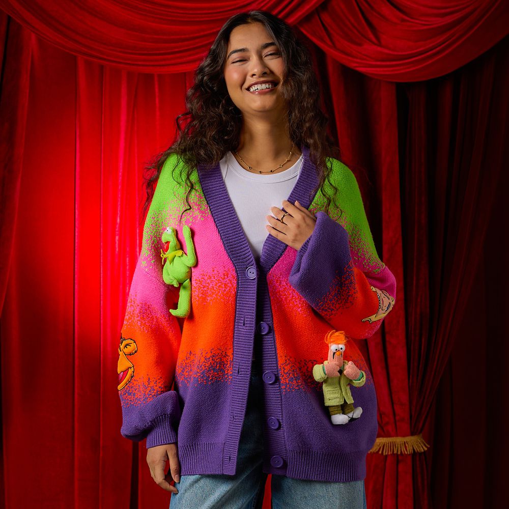 The Muppets Plush Cardigan for Women &ndash; D23: The Ultimate Disney Fan Event