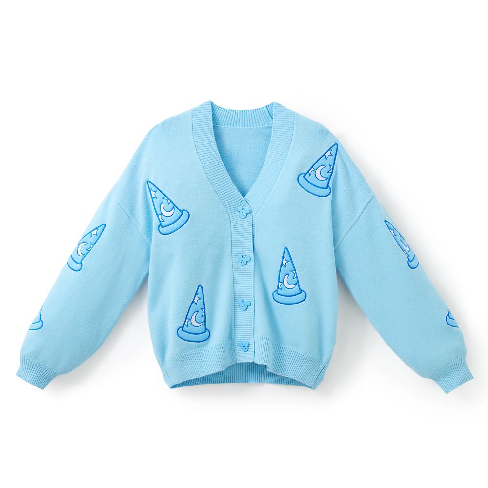 Sorcerer Mickey Mouse Hat Cardigan for Women &ndash; Fantasia