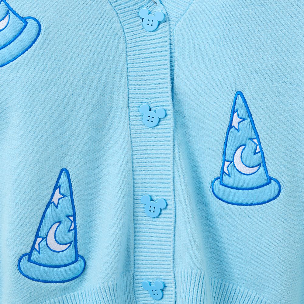 Sorcerer Mickey Mouse Hat Cardigan for Women &ndash; Fantasia