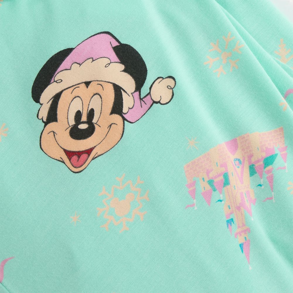 Santa Mickey and Minnie Mouse Holiday Sleep Set for Women