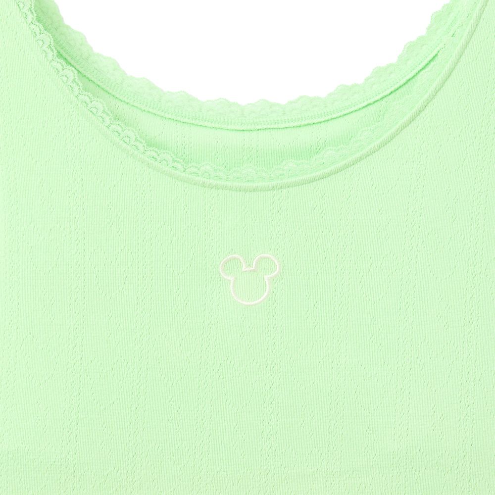 Mickey Mouse Icon Pointelle Camisole and Shorts Sleep Set for Women