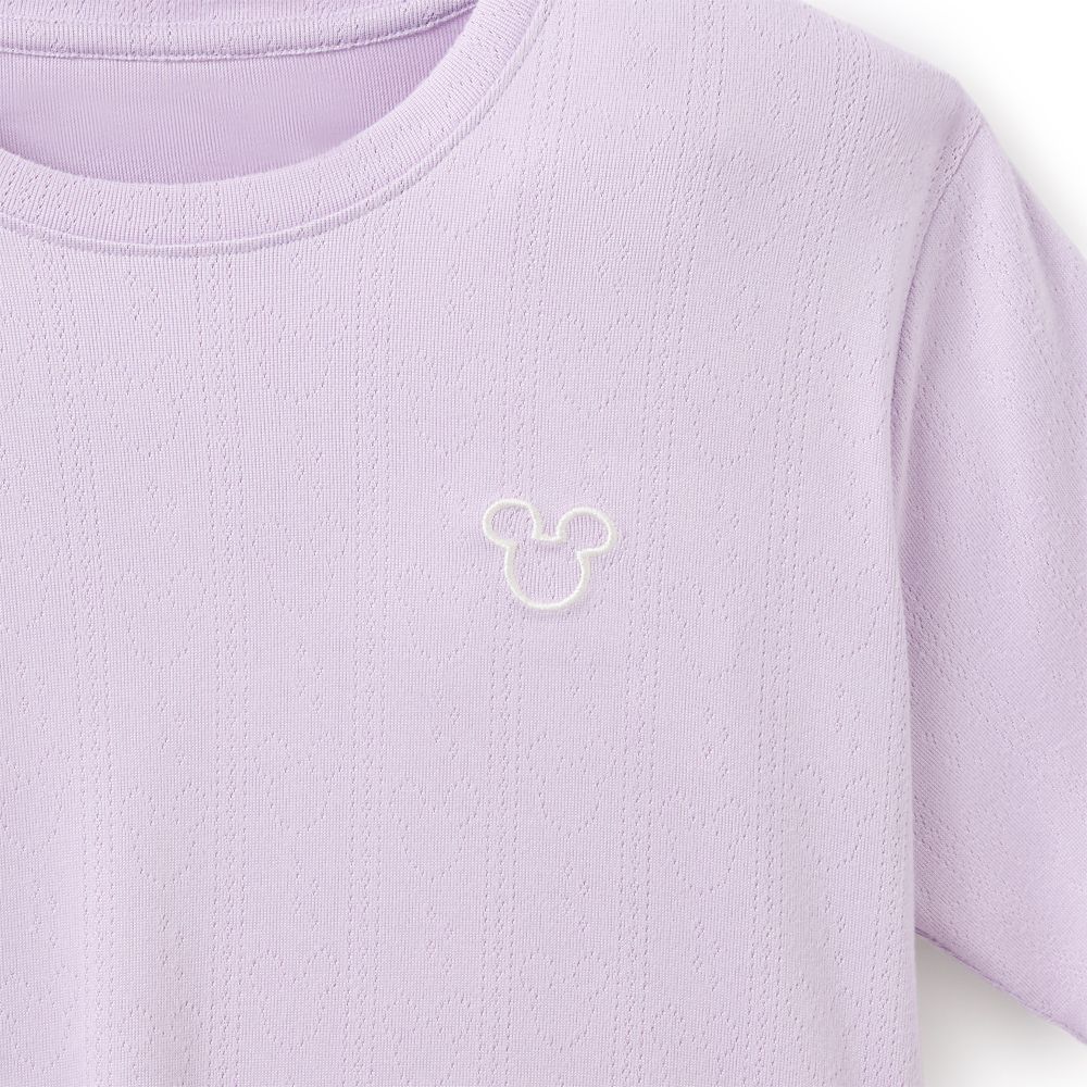 Mickey Mouse Icon Pointelle T-Shirt and Pants Sleep Set for Women