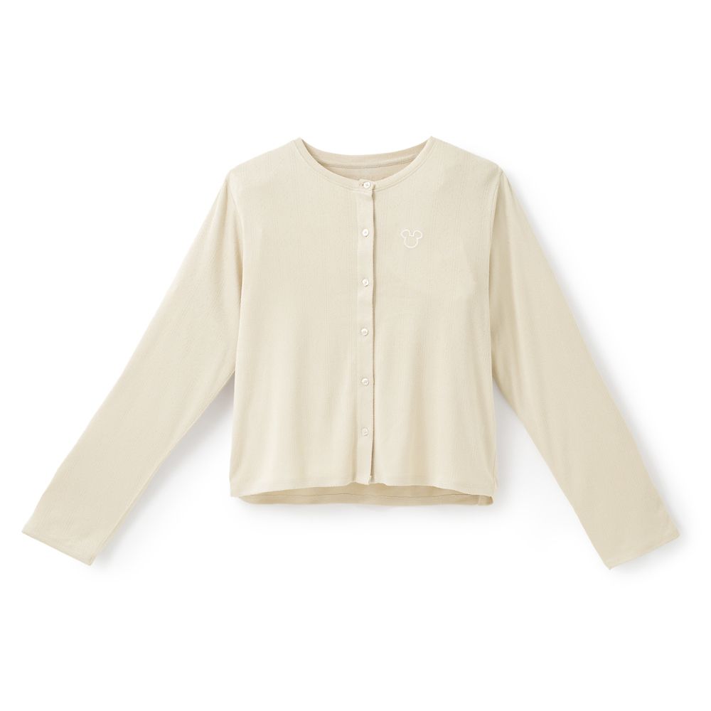 Mickey Mouse Icon Pointelle Cardigan for Women