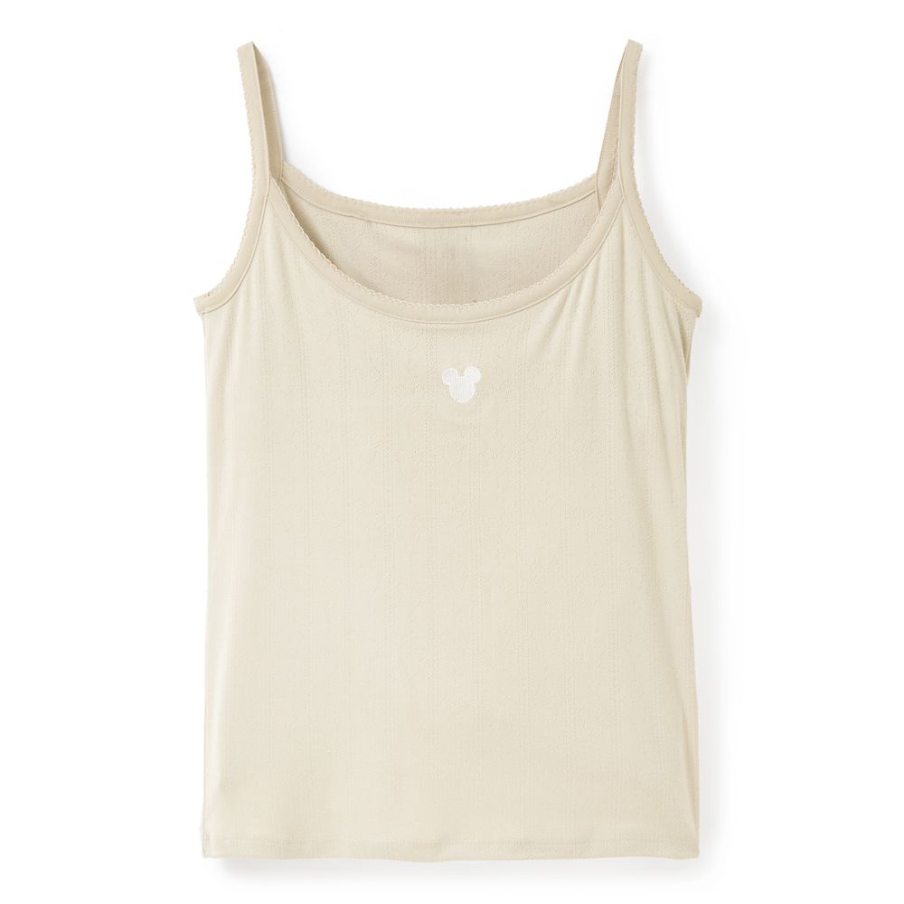 Mickey Mouse Icon Pointelle Tank Top for Women