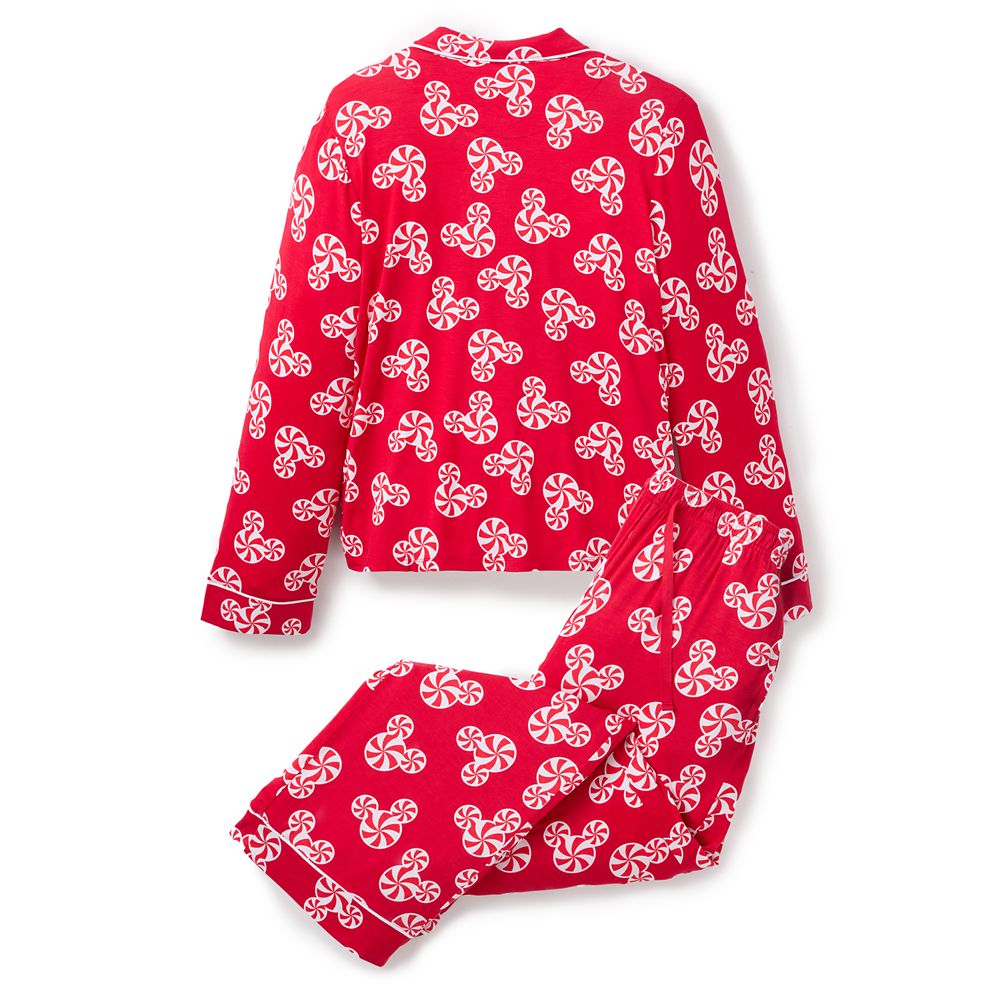 Mickey Mouse Icon Peppermint Swirl Holiday Sleep Set for Women