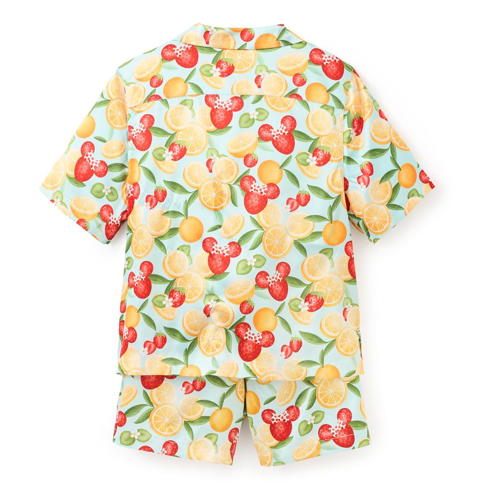 Mickey and Minnie Mouse Icon Strawberry and Oranges Sleep Set for Women