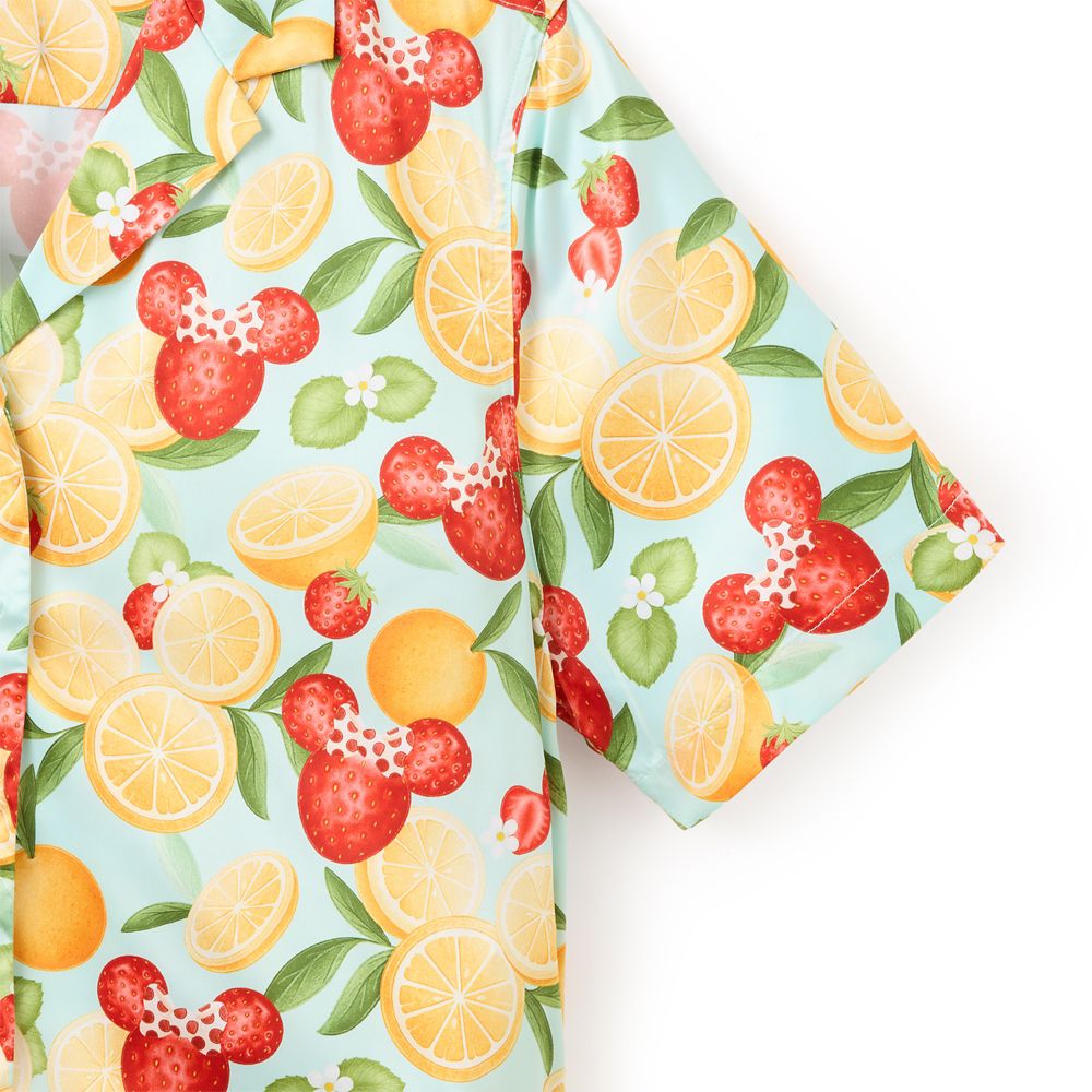 Mickey and Minnie Mouse Icon Strawberry and Oranges Sleep Set for Women