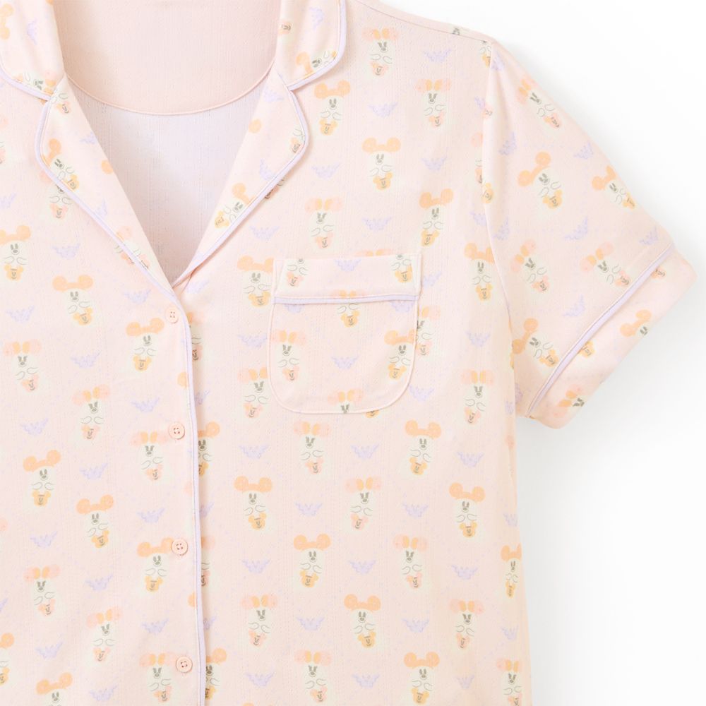 Mickey and Minnie Mouse Cutie Ghost Sleep Set for Women